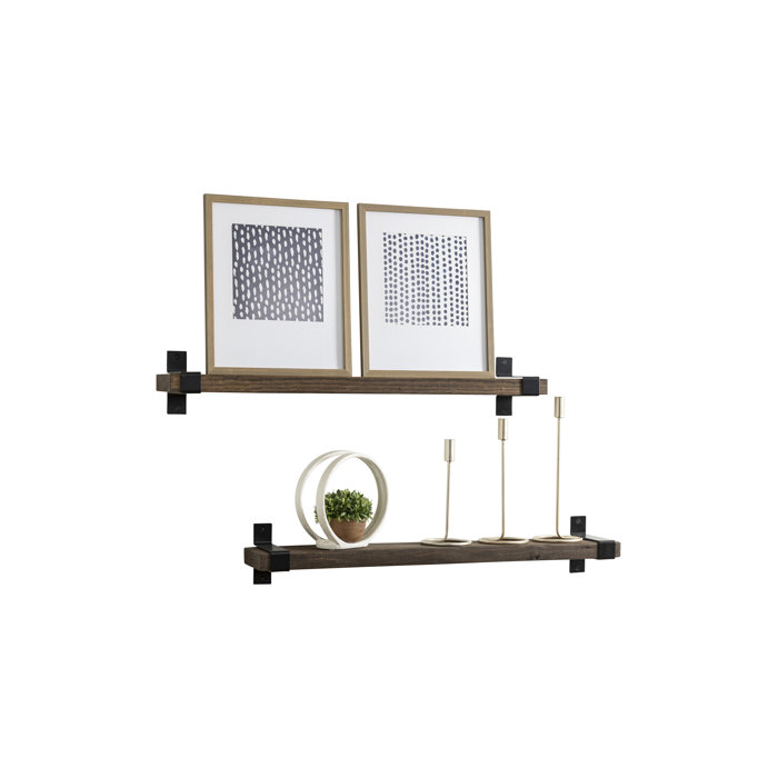 Mistana™ Abasi 2 Piece Pine Solid Wood & Reviews Wayfair